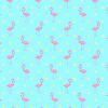 Fotomural Vinilo Infantil Flamencos Rosa Azul Diseño