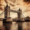 fotomural vinilo tower bridge londres diseno