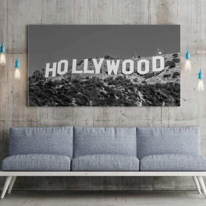 Fotocuadro Vintage Cartel Hollywood