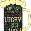 Vinilo Decorativo Irish Beer
