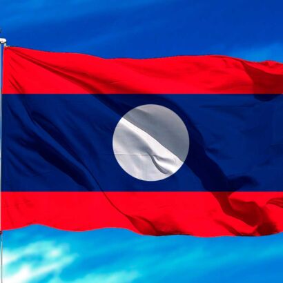 Bandera de Laos