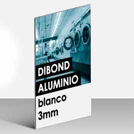 Aluminio Dibond Blanco 3mm
