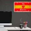 Matrícula Decorativa Amor España