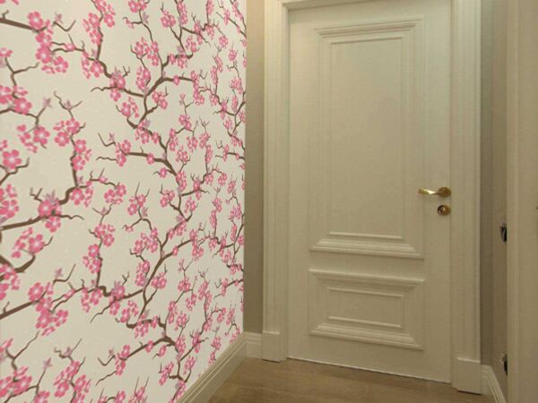 Papel Pintado Árbol Japones