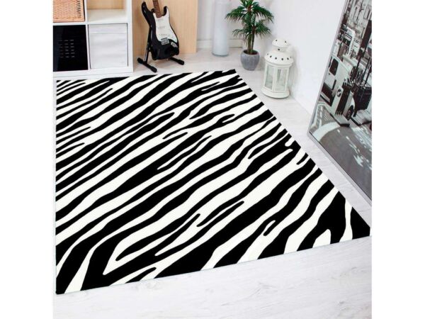 Alfombra PVC Estampado Arte Piel Cebra