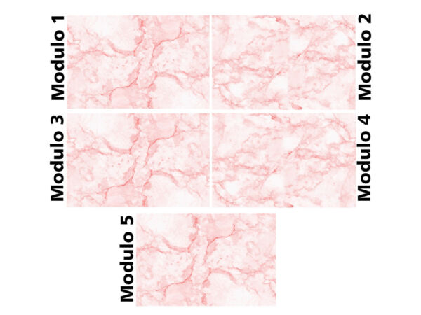 Panel decorativo pared mármol rosa