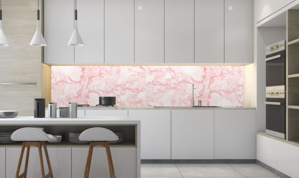 Panel decorativo pared mármol rosa