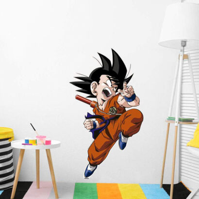 Pegatina pared Dragon Ball Classic Goku Pequeño