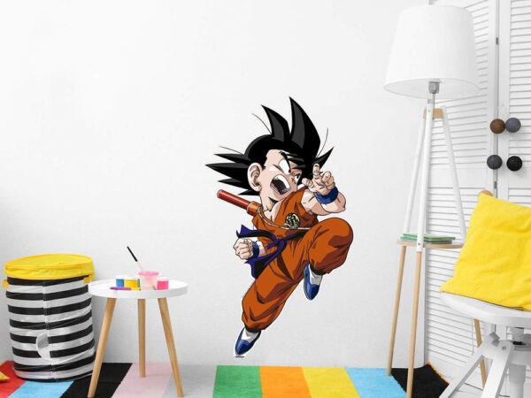 Pegatina pared Dragon Ball Classic Goku Pequeño