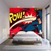 Papel Pintado Pelea Superheroes