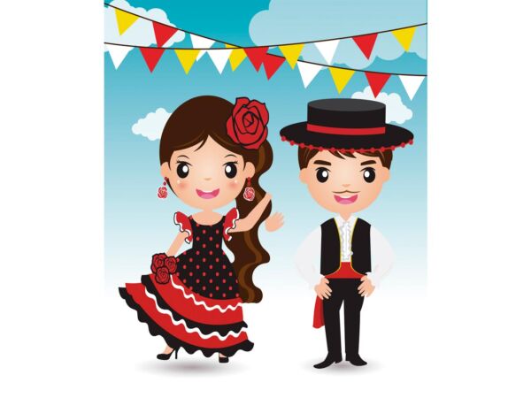 Photocall Fiesta Flamencos