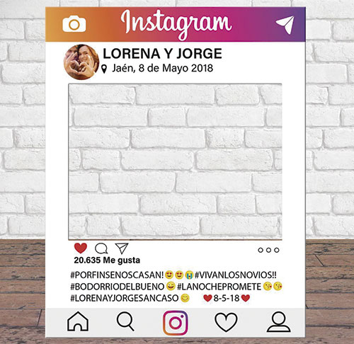 Photocall Personalizado Instagram