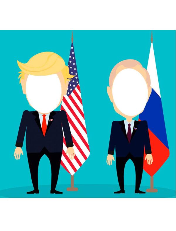 Photocall Trump-Putin
