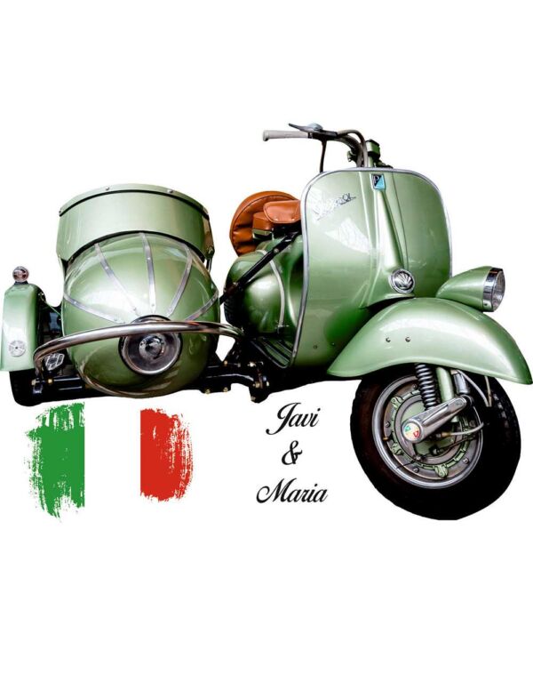 Photocall Vespa Personalizada