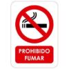 Señal Prohibido Fumar