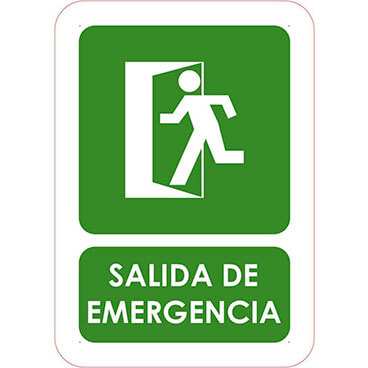 Señaletica Salida de Emergencia