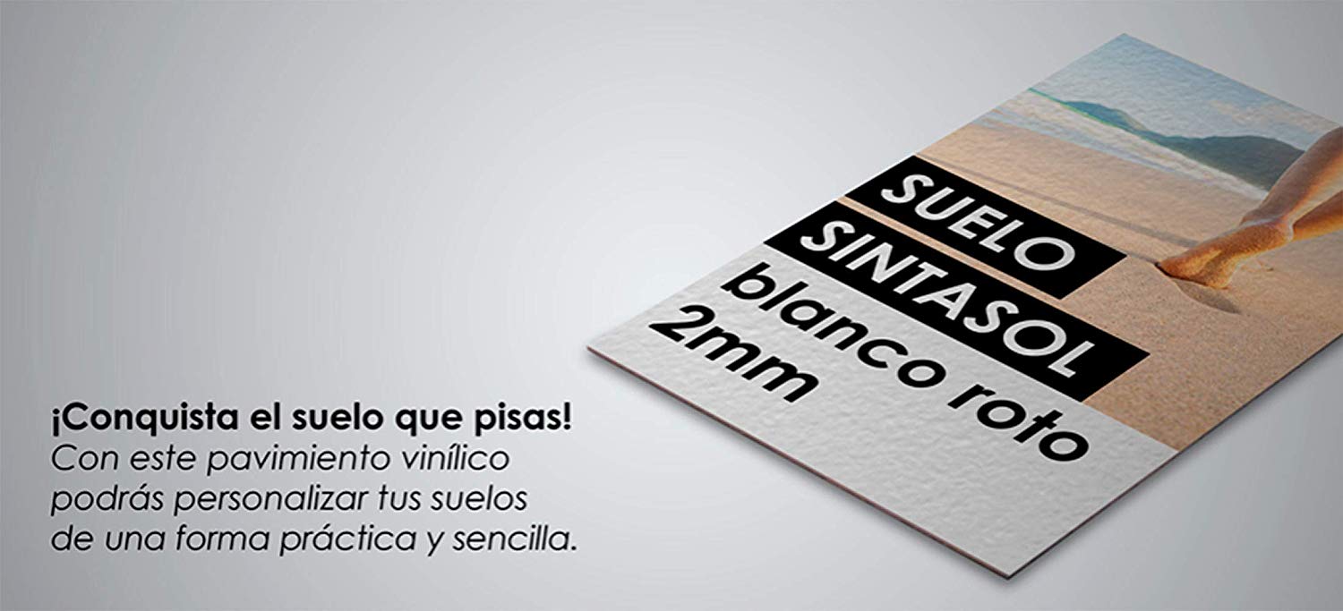 Suelo Sintasol Blanco Roto