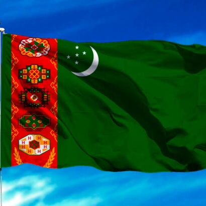 Bandera de Turkmenistán