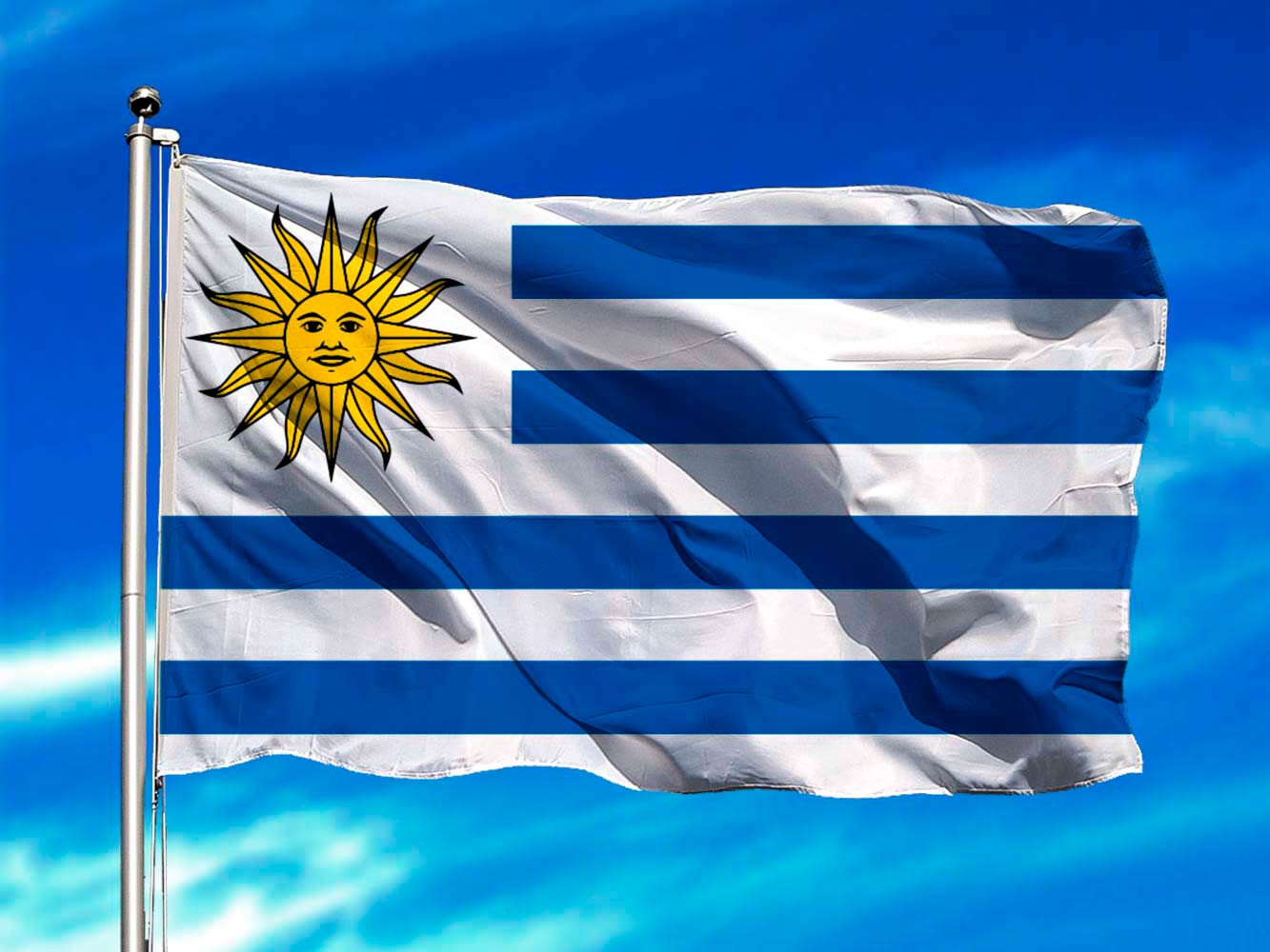 Bandera de Uruguay 