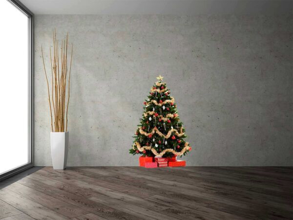 vinilo decorativo arbol navidad