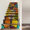 Vinilo Decorativo Escaleras Sigue Tus Sueños