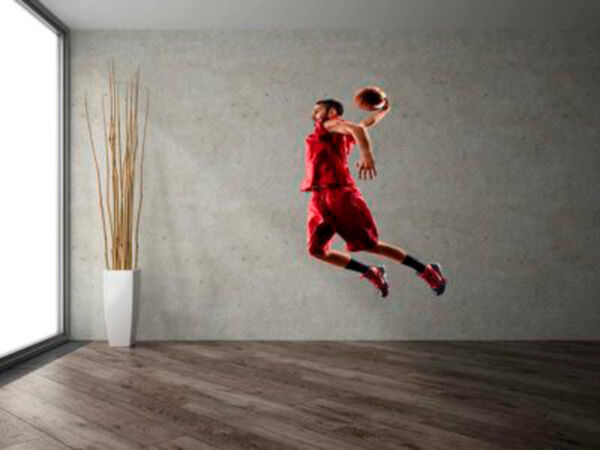 vinilo-decorativo-jugador-de-baloncesto