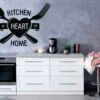 Vinilo Frases Kitchen Hearth Home