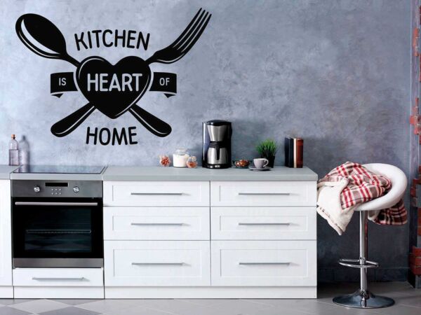 Vinilo Frases Kitchen Hearth Home