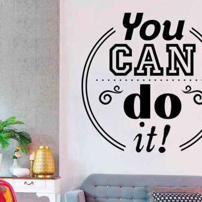 Vinilo Frases You Can Do It