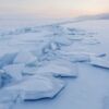 Vinilo Frigorífico Anochecer Invernal