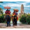Vinilo Frigorífico Parque Ayutthaya Tailandia