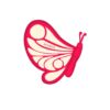 Vinilo Infantil Mariposa Roja Personalizado Diseño