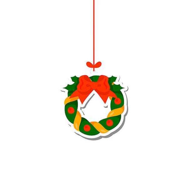 vinilo navidad figuras carton corona