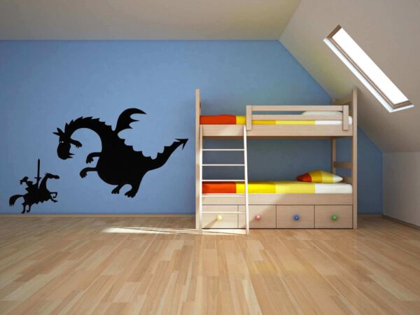 Vinilo Pared Dragon