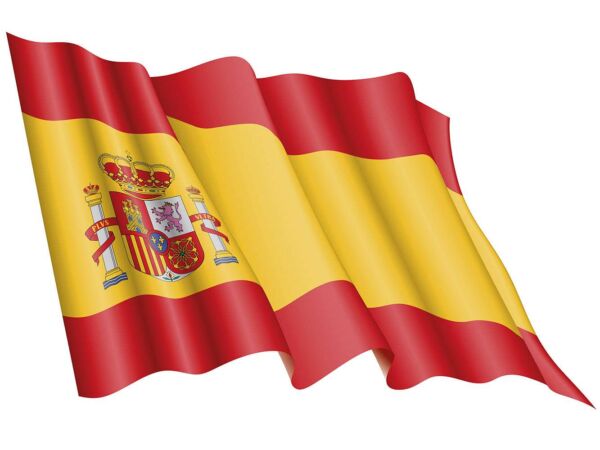 Bandera adhesivos de pared – bandera de España