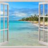 Vinilo Ventana Caribe