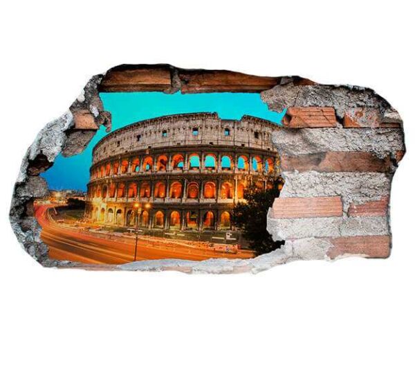 Vinilo 3D Coliseo Romano