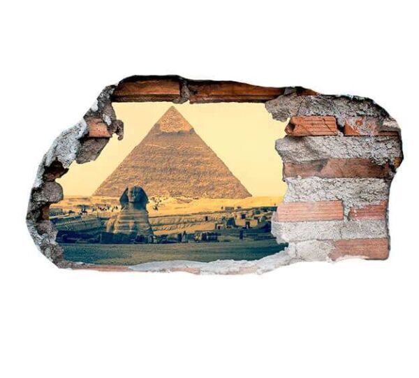 Vinilo 3D Pirámide Egipto