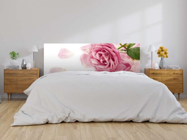 Cabecero Cama Pegasus Flor Rosa