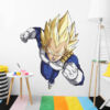 pegatina de pared vegeta super saiyan