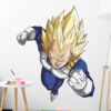 pegatina de pared vegeta super saiyan dragon ball