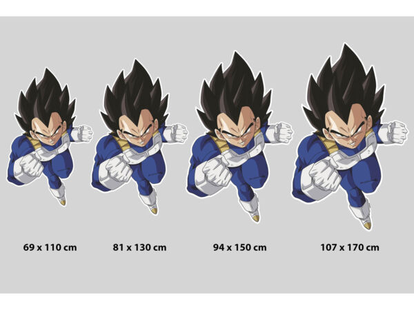 pegatina de pared vegeta medidas