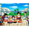 Cuadros PVC Dragon Ball Super Comida de Personajes