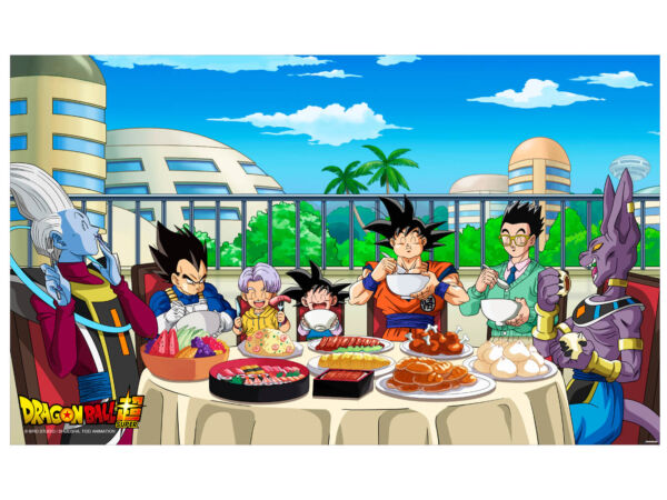 Cuadros PVC Dragon Ball Super Comida de Personajes