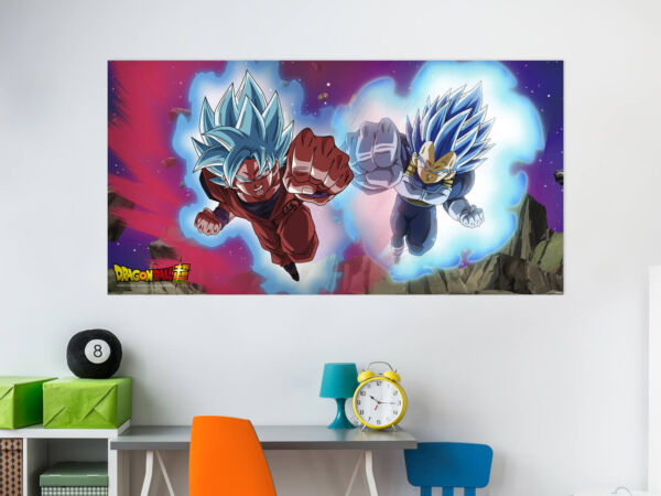 Cuadros PVC Dragon Ball Super Goku y Vegeta