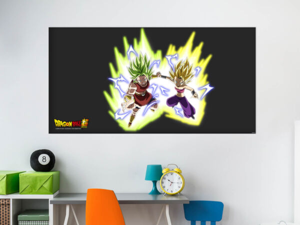 Cuadros PVC Dragon Ball Super Kale y Caulifla