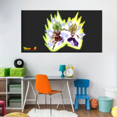 Cuadros PVC Dragon Ball Super Kale y Caulifla