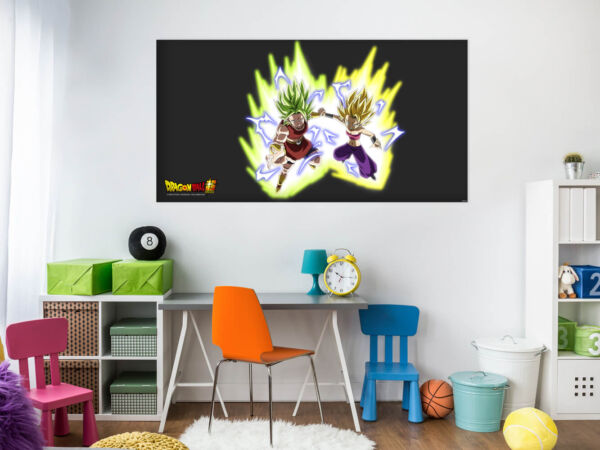 Cuadros PVC Dragon Ball Super Kale y Caulifla