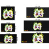 Cuadros PVC Dragon Ball Super Kale y Caulifla