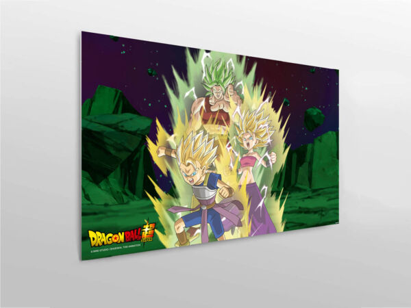 Cuadros PVC Dragon Ball Super Kale, Caulifla y Cabba